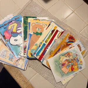 Assorted Vintage Greeting Card Covers.